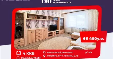 Apartamento 4 habitaciones en Zhodzina, Bielorrusia