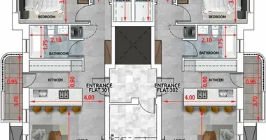 Квартира 2 спальни в муниципалитет Ларнака, Кипр