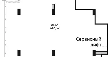 Коммерческое помещение 412 м² в Москва, Россия