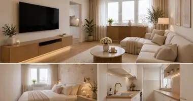 Wohnung 3 zimmer in Lodz, Polen
