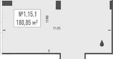 Büro 181 m² in Moskau, Russland