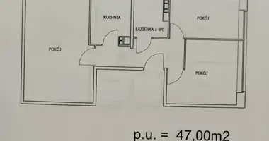 Mieszkanie 3 pokoi w Warszawa, Polska