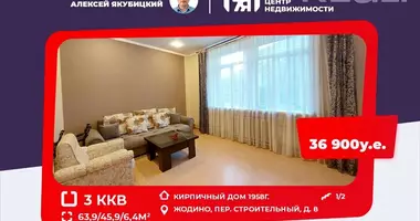 Apartamento 3 habitaciones en Zhodzina, Bielorrusia