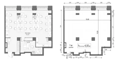 Büro 97 m² in Moskau, Russland