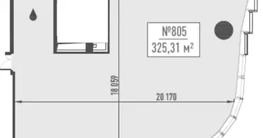 Büro 325 m² in Moskau, Russland