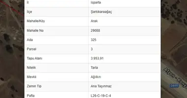 Parcela en Arak, Turquía