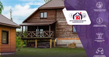 Dom w Ozyaritska Slabadski rural council, Białoruś