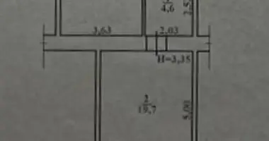 Appartement 2 chambres dans Odessa, Ukraine