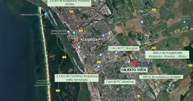 Nieruchomości komercyjne 4 254 m² w Kłajpeda, Litwa