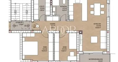 2 bedroom apartment in Viskovo, Croatia