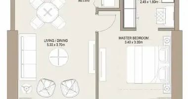 1 bedroom apartment in Dubai, United Arab Emirates