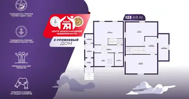 Dom w Starobinski sielski Saviet, Białoruś