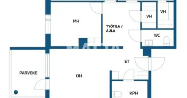 Apartamento 4 habitaciones en Tampere sub region, Finlandia