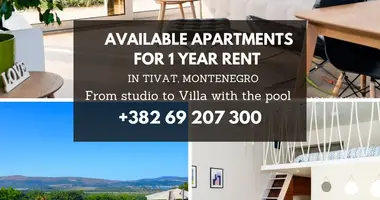 studio apartment, 1 bedroom, 2 bedroom, house and villa  w Mrcevac, Czarnogóra