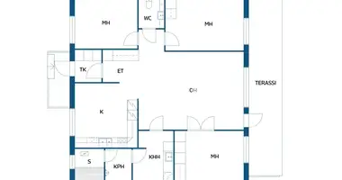 Apartamento 4 habitaciones en Kempele, Finlandia
