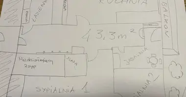 Wohnung 3 zimmer in Warschau, Polen