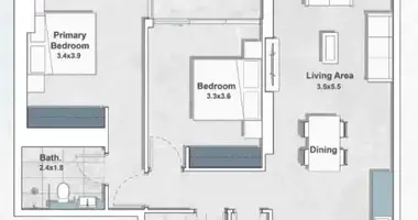 Wohnung 2 Schlafzimmer in Dubai, Vereinigte Arabische Emirate