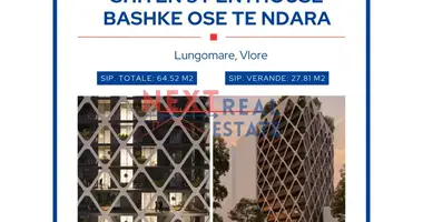 Penthouse 2 pokoi w Bashkia Vlore, Albania