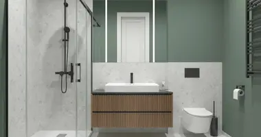 3 room apartment in Riga, Latvia