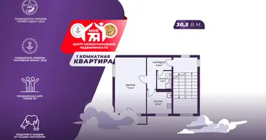 Appartement 1 chambre dans Sloutsk, Bélarus