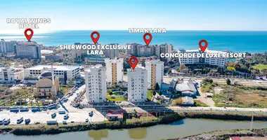 Квартира 3 комнаты в Аксу, Турция