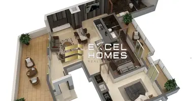 Penthouse 2 chambres dans Mosta, Malte