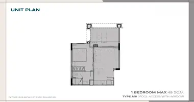 1 bedroom apartment in Choeng Thale, Thailand
