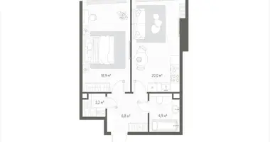 1 room apartment in Russia