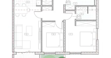 Appartement 2 chambres dans Boreti, Monténégro