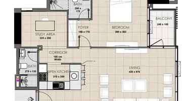 1 bedroom apartment in Dubai, United Arab Emirates