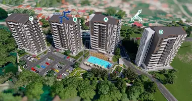 Apartamento 2 habitaciones en Bar, Montenegro