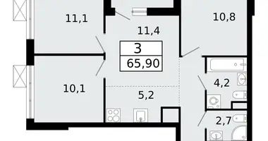 Appartement 4 chambres dans Vsevolozhsk, Russie
