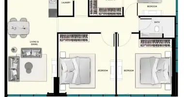 3 bedroom apartment in Dubai, United Arab Emirates