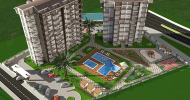 Квартира 2 комнаты в Газипаша, Турция