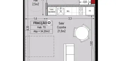 1 room apartment in Porto, Portugal
