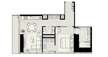 1 bedroom apartment in Dubai, United Arab Emirates