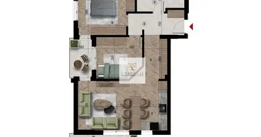 Apartamento 2 habitaciones en Bar, Montenegro