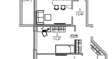 Квартира 2 комнаты в Одесса, Украина