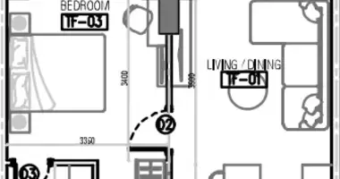 Apartamento 1 habitacion en Dubái, Emiratos Árabes Unidos