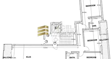 Apartamento 3 habitaciones en Bahía de San Pablo, Malta