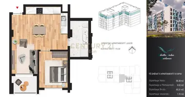 Wohnung 2 zimmer in Golem, Albanien