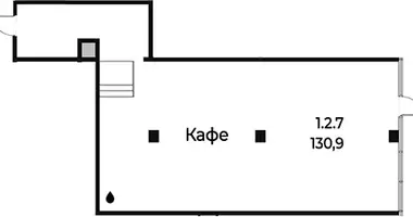 Office 131 m² in Moscow, Russia