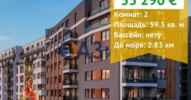 Apartamento 2 habitaciones en Burgas, Bulgaria