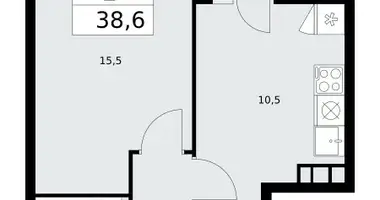 Appartement 1 chambre dans Kommunarka, Russie