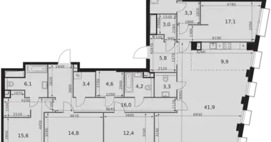5 room apartment in Moscow, Russia