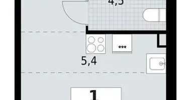 Квартира 1 комната в Красное Село, Россия