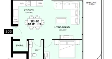 Wohnung 2 Schlafzimmer in Dubai, Vereinigte Arabische Emirate