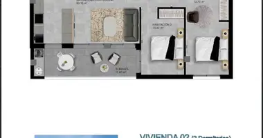 Appartement 2 chambres dans Santa Pola, Espagne