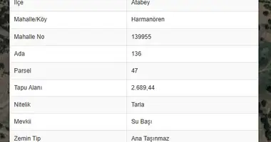 Plot of land in Harmanoren, Turkey