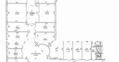 Pomieszczenie biurowe 711 m² w Mińsk, Białoruś